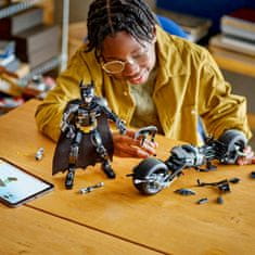 LEGO DC Batman 76273 Sestavitelná figurka: Batman a motorka Bat-Pod