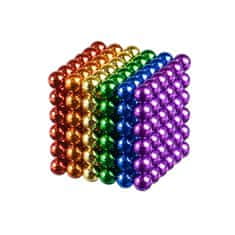 Neocube Berger 6 barev magnetické kuličky 5 mm 216 ks
