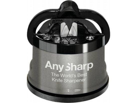AnySharp Brousek na nože šedý, AnySharp