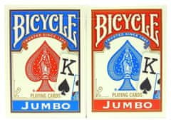 Bicycle Rider Back Jumbo Rejstříkové Karty hrací karty