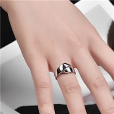 NUBIS Stříbrný prsten uzel - velikost universální