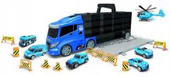 Sferazabawek  Nákladní vůz s nástavbou, auta, hračky, POLICIE