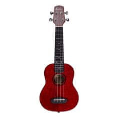 Laila UDW-2113-FO (HG RED) - sopránové ukulele