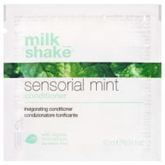 Milk Shake Sensorial Mint - Osvěžující kondicionér na vlasy, pomáhá vyhlazovat povrch vlasů a usnadňuje rozčesávání, 10ml