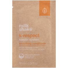 Milk Shake K-Respect Keratin System Smoothing Conditioner - vyhlazující kondicionér pro všechny typy vlasů po narovnání, 10ml