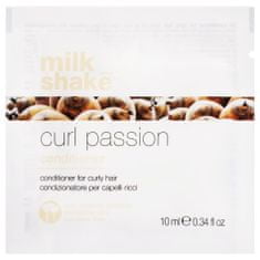 Milk Shake Curl Passion Leave In - bezoplachový kondicionér na kudrnaté vlasy, eliminuje efekt krepatění vlasů, 10ml