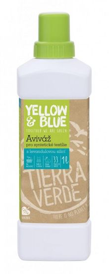 Yellow & Blue Tierra Verde Aviváž s levandulí (1 l) - pro zjemnění syntetického prádla