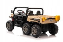 Lean-toys Baterie vozidla XMX623B 24V zlatá