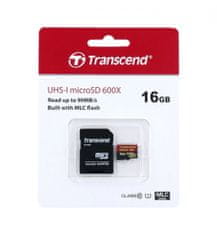 Transcend Paměťová karta Ultimate 16GB micro SDHC 62704