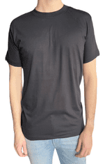 Americké bavlněné tričko různých barev, černá, XL