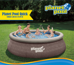 Planet Pool Bazén Planet Pool QUICK ratan - 366 x 91 cm