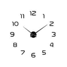 Ruhhy Nástěnné hodiny 60-130cm černé