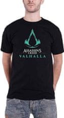 Ubisoft Triko ASSASSIN AC VALHALLA - Logo Green, XL