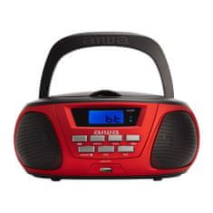 AIWA Boombox Rádio CD/MP3, USB, BT - BBTU-300RD