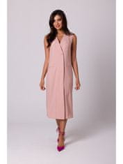 BeWear Dámské midi šaty Annaree B254 růžová XXL
