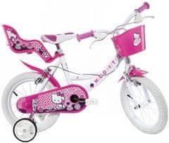 Dino Hello Kitty dětské jízdní kolo dívky, 16", 27 cm