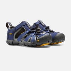 KEEN Dětské sandály SEACAMP 1010088 blue depths/gargoyle (Velikost 25-26)