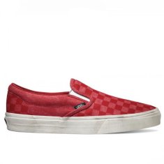 Vans Boty Classic Slip-on Overwashed Red