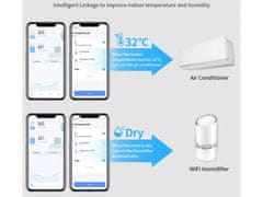 BOT Chytrý senzor teploty a vlhkosti WiFi Tuya Smart