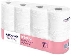 Harmony Toaletní papír Harmony Professional - 8 rolí / třívrstvý / 100% celulóza