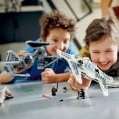 LEGO Star Wars 75348 Mandalorianská stíhačka třídy Fang proti TIE Interceptoru
