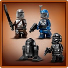 LEGO Star Wars 75348 Mandalorianská stíhačka třídy Fang proti TIE Interceptoru