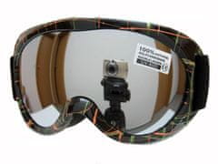 HolidaySport Dětské lyžařské brýle Spheric Ontario G1468-1K-9,10 oranžové