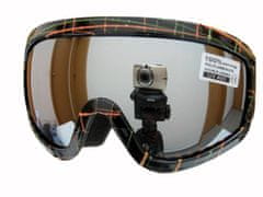 HolidaySport Dětské lyžařské brýle Spheric Minnesota G1306K-9,10 oranžové