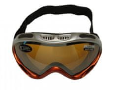 HolidaySport Lyžařské brýle Cortini G1378K-1 junior stříbrno-oranžové