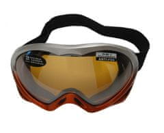 HolidaySport Dětské lyžařské brýle Cortini Avalanche G1230K silver/orange