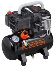 Black+Decker Kompresor bezolejový BD 195/6-NK
