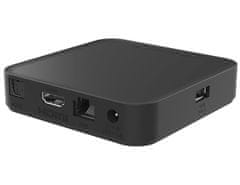 STRONG android box SRT LEAP-S3/ 4K UHD/ H.265/HEVC/ NETFLIX/ O2 TV/ HBO Max/ HDMI/ USB/ LAN/ Wi-Fi/ Android TV 11