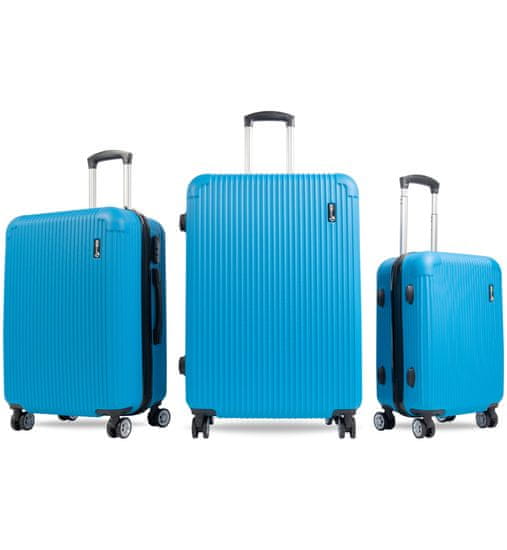 Aga Travel Sada cestovních kufrů MR4652 Modrá