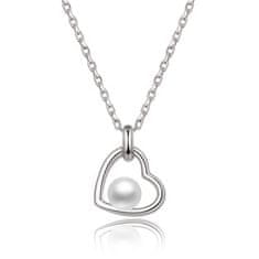 NUBIS Střibrný náhrdelník s perlou