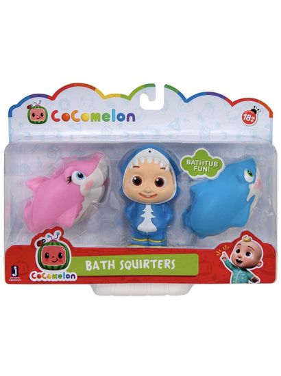 CoComelon CoComelon šplouchací hračka do koupele JJ a 2 žraloci