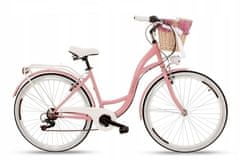 Goetze Mood dámské jízdní kolo, kola 28”, výška 160-185 cm, 7-rychlostní, Růžová