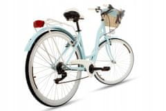 Goetze Mood dámské jízdní kolo, kola 28”, výška 160-185 cm, 7-rychlostní, Modré