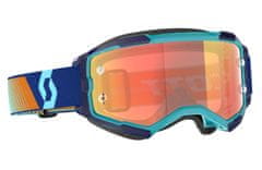Scott brýle FURY CH modrá/oranžová, SCOTT - USA, (plexi oranžové chrom)