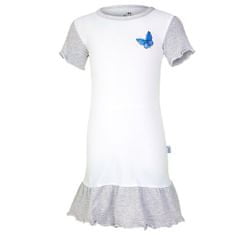 Little Angel Noční košile tenká DEBRA Outlast bílá/motýl 128