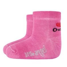 Little Angel Ponožky dětské nízké Outlast růžová 20-24 | 14-16 cm
