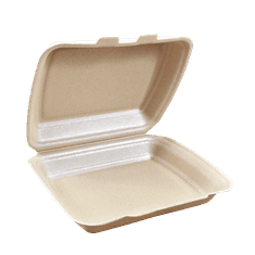 ECOFOL Menu box 1-dílný EPP (dvou zámkový) hnědý krt/125 ks Balení: 125