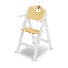 Lionelo jídelní židlička FLORIS WHITE