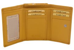 MERCUCIO Dámská peněženka žlutá 2511515