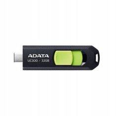 Adata Pendrive UC300 USB 3.2 Gen 1 typ C černý/zelený 32 GB 
