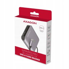 AXAGON Čtečka paměťových karet CRE-S3C USB 3.0 Typ C 