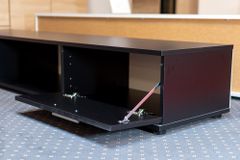 Nejlevnější nábytek Televizní stolek LOBA RTV, černý mat