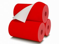 Renova Papírové kuchyňské utěrky červené 2-vrstvé, 1 role