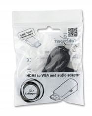 Gembird Adaptér A-HDMI-VGA-02 HDMI - VGA/Audio