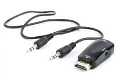 Gembird Adaptér A-HDMI-VGA-02 HDMI - VGA/Audio