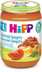 HiPP BIO špagety v boloňské omáčce 190 g